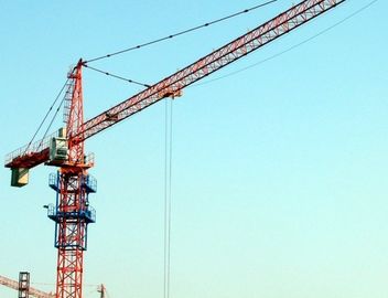भवन निर्माण स्थल में प्रयुक्त हाइड्रोलिक रेंटल टॉवर क्रेन उच्च सुरक्षा मानक