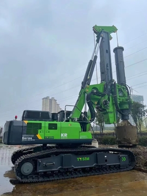 उच्च प्रदर्शन पूरी तरह से हाइड्रोलिक रोटरी ड्रिलिंग रिग 320kN.M टॉर्क 2000 व्यास हाइड्रोलिक क्रॉलर खुदाई