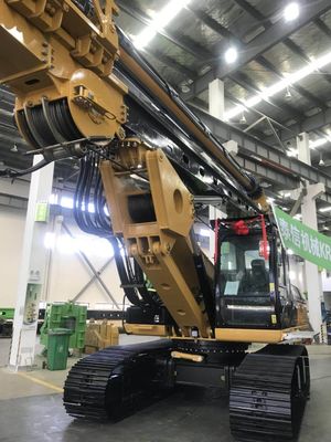 निर्माण परियोजनाओं के लिए 28 टी कुल वजन 20 एम उत्थापन ऊंचाई और 6 ~ 27 आरपीएम रोटेशन की गति के साथ हाइड्रोलिक पाइलिंग रिग