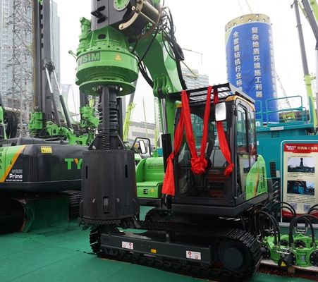 गुणवत्ता  CE Small Rotary Piling Rig For 10m Depth 1000mm Diameter Drilling TYSIM KR40A कारखाना