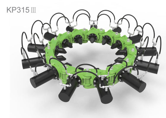 गुणवत्ता  Crush Round Concrete Pile Head Hydraulic Pile Breaker For Excavator , Pile Diameter 300~1050mm TYSIM KP315A कारखाना