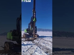 हाइड्रोलिक पाइलिंग रिग परिपक्व खुदाई मशीन 220 KN.m टॉर्क 64/51m ड्रिलिंग गहराई