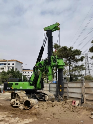 उच्च प्रदर्शन पूरी तरह से हाइड्रोलिक रोटरी ड्रिलिंग रिग 320kN.M टॉर्क 2000 व्यास हाइड्रोलिक क्रॉलर खुदाई