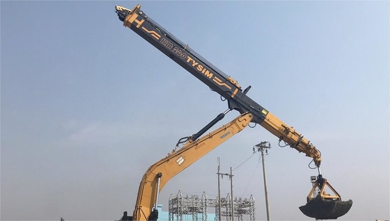 4.6t खुदाई मशीन के अटैचमेंट पार्ट्स दूरबीन हाथ