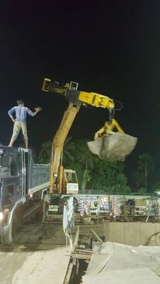 24.8 मीटर खुदाई मशीन दूरबीन बांह