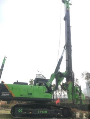 व्यास 1300/1500 मिमी हाइड्रोलिक पाइलिंग रिग Tysim KR125A क्ले जियोलॉजी होल टाइम 40mins