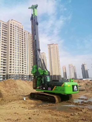 KR150C CAT चेसिस मजबूत और टिकाऊ ढेर नींव के लिए उच्च प्रदर्शन हाइड्रोलिक पेलिंग रिग