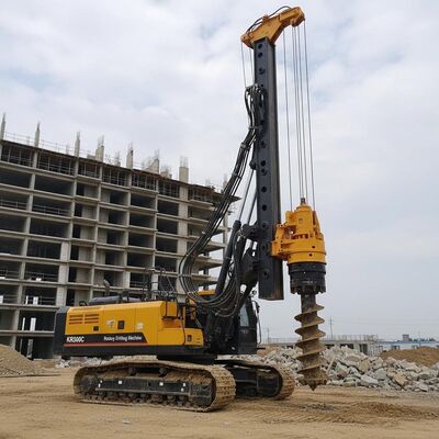 KR300C रोटरी ड्रिलिंग मशीन 54 मीटर ड्रिलिंग गहराई 320 kN.m टॉर्क और 2500 मिमी ड्रिलिंग व्यास के साथ उच्च वृद्धि नींव के लिए