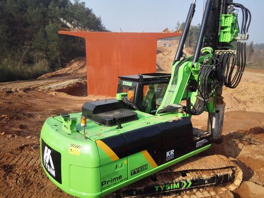 1200 मिमी अधिकतम ड्रिलिंग व्यास और कुशल निर्माण उपकरण के लिए हाइड्रोलिक जॉयस्टिक नियंत्रण के साथ हाइड्रोलिक पिलिंग रिग